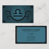 天秤座の洗練 名刺 (正面/裏面)