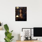 天秤座の男性ポ占星術のスター ポスター (ホームオフィス)