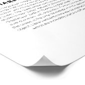 天秤座の神秘的な力〔占星術の〕十二宮図星占いポスター ポスター (角)