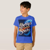 天秤座の精神は燃え上がる Tシャツ (正面フル)