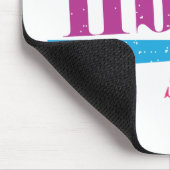 天秤座の紫色 マウスパッド (コーナー)