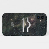天秤座の(占星術の)十二宮図の星の印の宇宙 Case-Mate iPhoneケース (裏面(横))