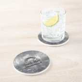 天秤座の(占星術の)十二宮図の記号の動揺してな産業鋼鉄 コースター (側面)