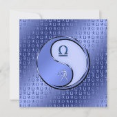 天秤座はかりで測 カード (正面)