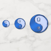 天秤座はかりで測 コンフェッティ (正面)