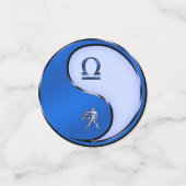 天秤座はかりで測 コンフェッティ (スモール正面)