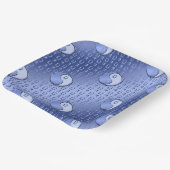 天秤座はかりで測 ペーパープレート (傾斜あり)