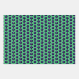 天秤座はかりで測〔占星術の〕十二宮図標識デザイン ラッピングペーパーシート