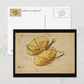 天秤座はがき ポストカード (正面/裏面)