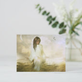 天秤座はがき ポストカード (スタンド正面)