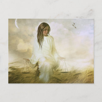 天秤座はがき ポストカード