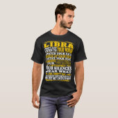 天秤座は信頼の直観のTシャツを解釈するために観察します Tシャツ (正面フル)