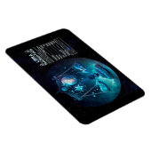 天秤座をテーマにした栄養価 マグネット (右側)