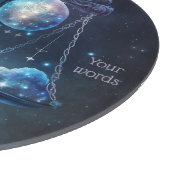 天秤座ガラスの祭壇ボードを作成する カッティングボード (角)