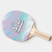 天秤座サインマザーオブパールスタイル 卓球ラケット (横)