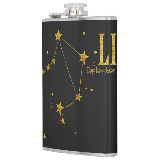 天秤座スター標識 フラスク (左)