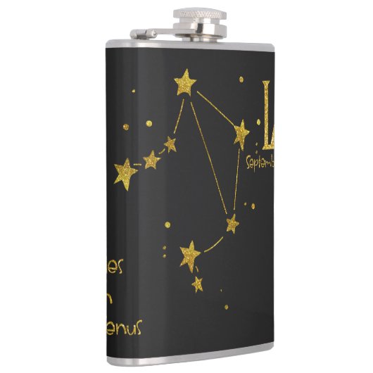 天秤座スター標識 フラスク (右)
