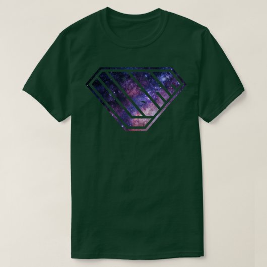 天秤座スーパーパワー〔占星術の〕十二宮図コスモス Tシャツ (デザイン正面)