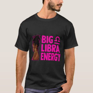 天秤座パワー満点 誕生日おめでとう ロックされた女 天秤座 誕生日 Tシャツ