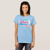 天秤座パープル Tシャツ (正面フル)