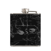 天秤座ヘベリアス1690年頃 フラスク (裏面)