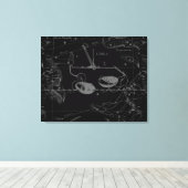 天秤座ヘベリアス1690年9月 キャンバスプリント (インサイチュ (ウッドフロア))