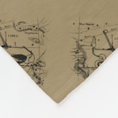 天秤座ヘベリアス1690年9月 フリースブランケット (角)