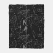 天秤座ヘベリアス1690年9月 フリースブランケット (正面)