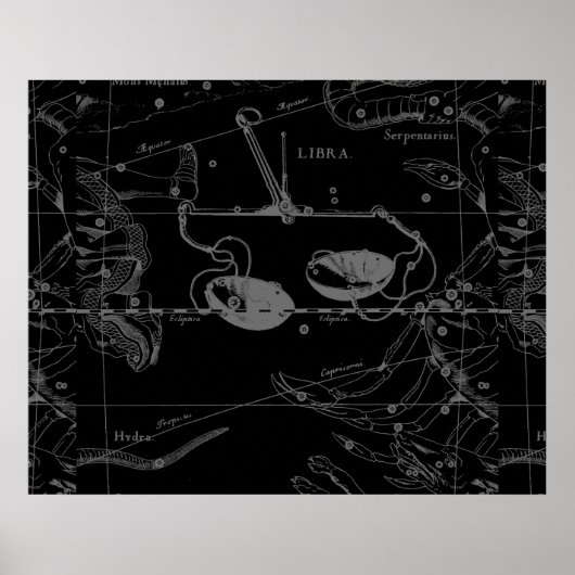 天秤座ヘベリアス1690年9月 ポスター (正面)