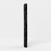 天秤座ヘベリアス1690黒地図 Case-Mate iPhoneケース (裏面/右)