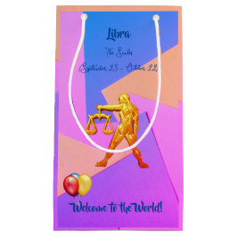 天秤座ベビーはかりで測The （9月23日～10月22日） スモールペーパーバッグ