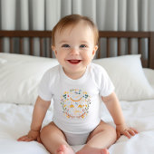 天秤座ベビーワンピース – バランス美しい〔占星術の〕十二宮図標識 ベビーボディスーツ