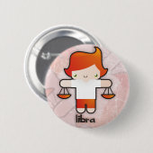 天秤座ボタン 缶バッジ (正面&裏面)