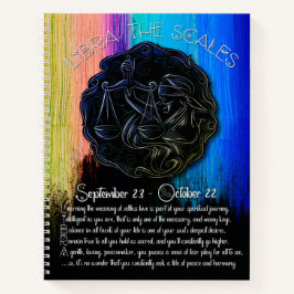 天秤座レシピジャーナル ノートブック