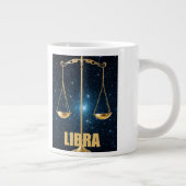 天秤座占星徴候 ジャンボコーヒーマグカップ (右)