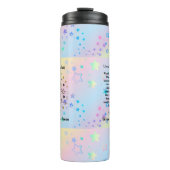 天秤座占星術サイン誕生日9月23日–10月22日 タンブラー (正面)