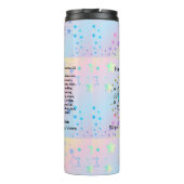 天秤座占星術サイン誕生日9月23日–10月22日 タンブラー (裏面)