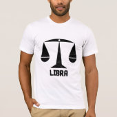 天秤座占星術サイン Tシャツ (正面)