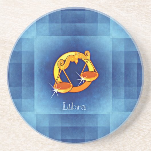 天秤座占星術 コースター (正面)