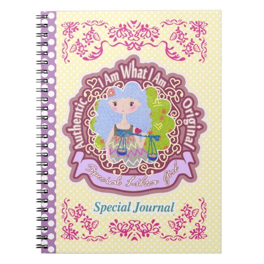 天秤座占星術 ノートブック (正面)