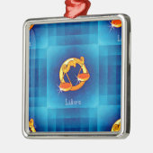 天秤座占星術 メタルオーナメント (左)