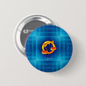 天秤座占星術 缶バッジ (正面&裏面)