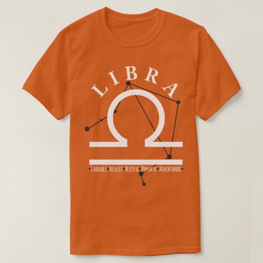 天秤座徴候 Tシャツ (デザイン正面)