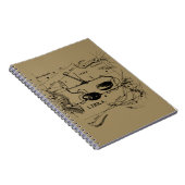 天秤座星座ヘベリアス1690デコル ノートブック (右側)