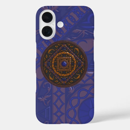 天秤座曼荼羅ケースメイト電話ケース Case-Mate iPhoneケース (裏面)