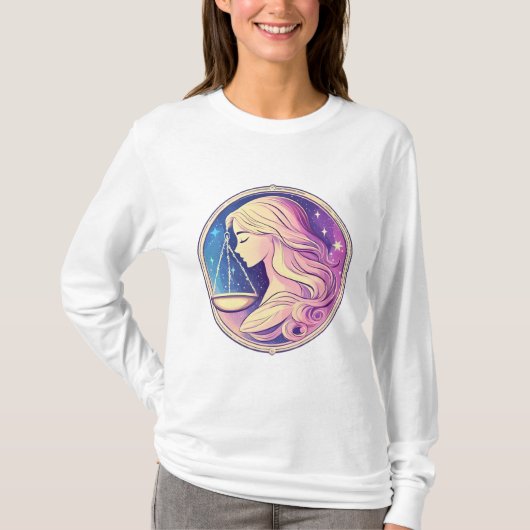 天秤座皇后 Tシャツ (正面)