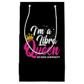 天秤座誕生日クイーンアストロロジー9月10月 スモールペーパーバッグ (正面)