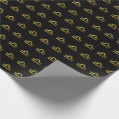 天秤座金ゴールド ラッピングペーパー (角)