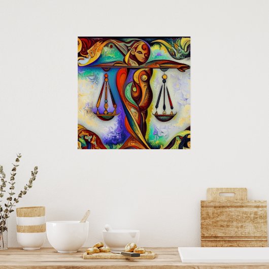 天秤座4 ポスター (キッチン)