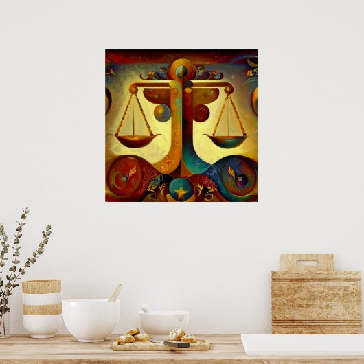 天秤座8 ポスター (キッチン)